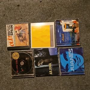 6 Spanish music CD's